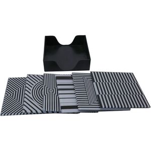 Set de 6 Posavasos con Base