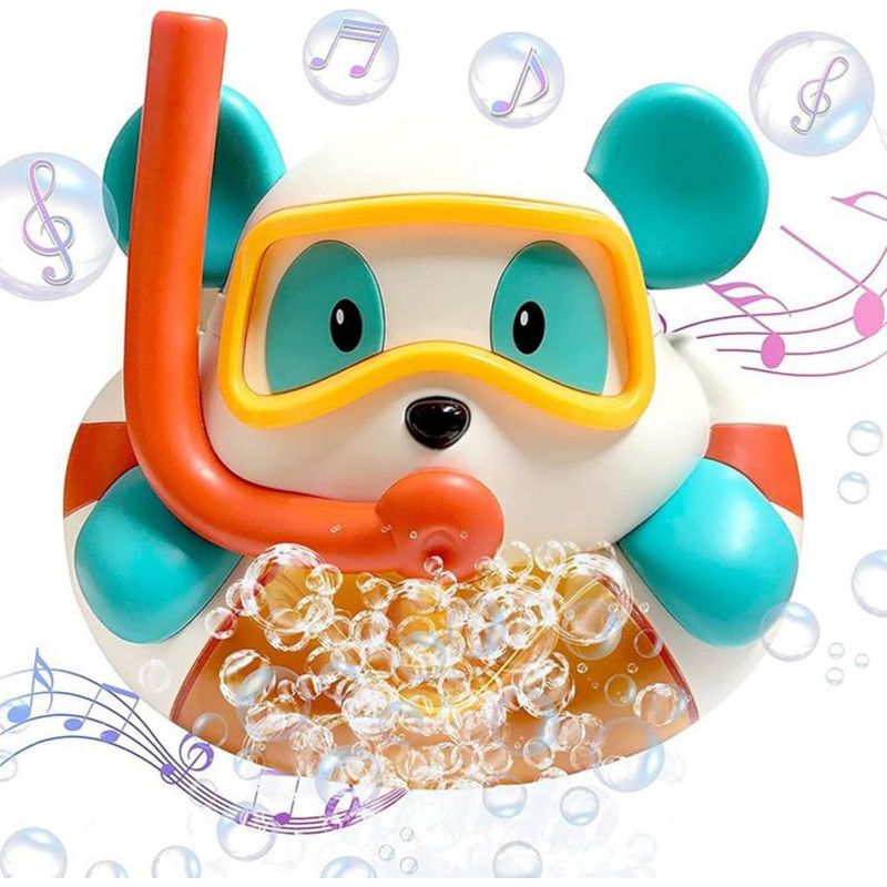 Juguete para Bañera Oso Burbujero Musical