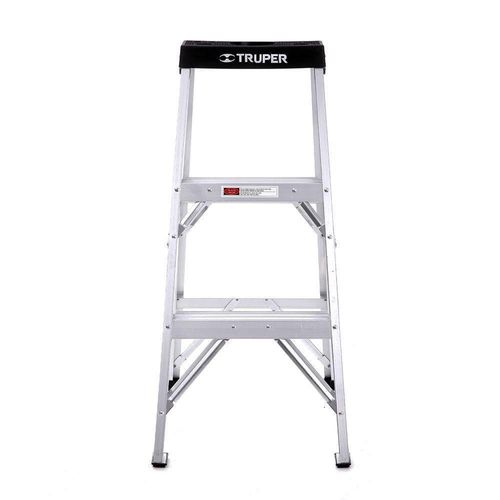 Escalera Tipo Tijera de Aluminio Dos Escalones