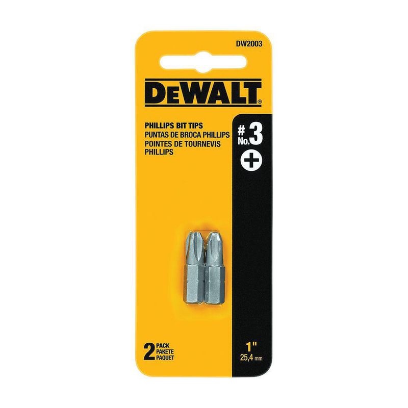 Set De 2 Puntas Phillips 1 Plg - Dewalt