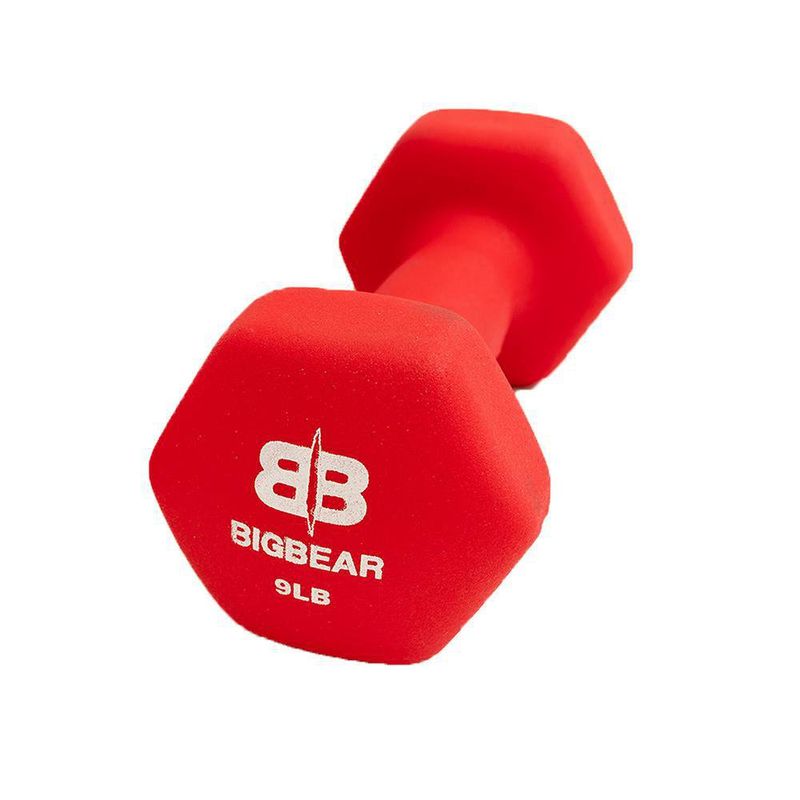 Mancuerna Neopreno 9Lbs - Big Bear
