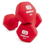 Mancuerna Neopreno 9Lbs - Big Bear
