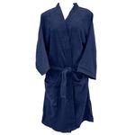 Bata de Baño Unisex Azul Marino Grande