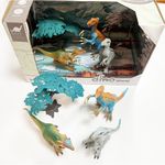 Glacier Dinosaur Kingdom Velociraptor  4 Pzas - Koala Kids
