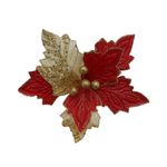 Pick Decorativo Color Rojo Dorado de 24 Cm