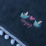 Toalla De Manos Amor Azul - Viva