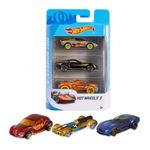 Hot Wheels Carro Basico 3 Pzas