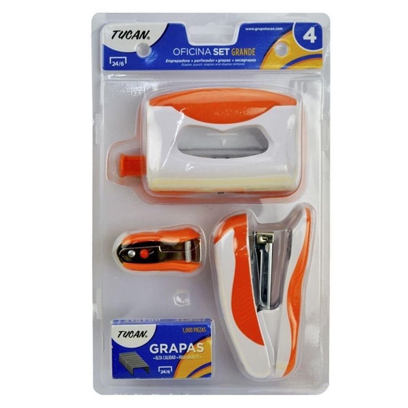 Set Para Oficina 4 Pzas - Tucan