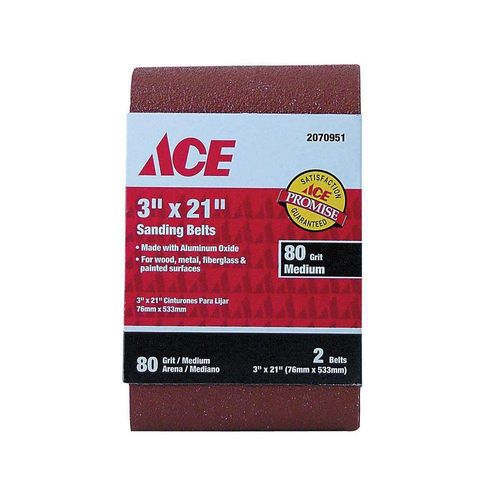 Banda De Lija Grano 80 3 X 21 Plg - Ace