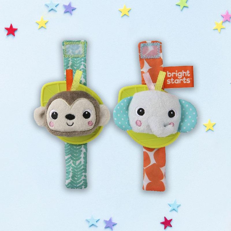 Brazaletes Con Mordedor Mono/Elefante - Bright Blocks