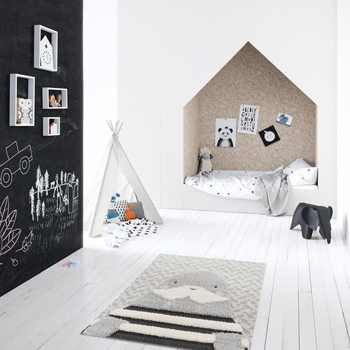 Alfombra Diseño Infantil Rectangular