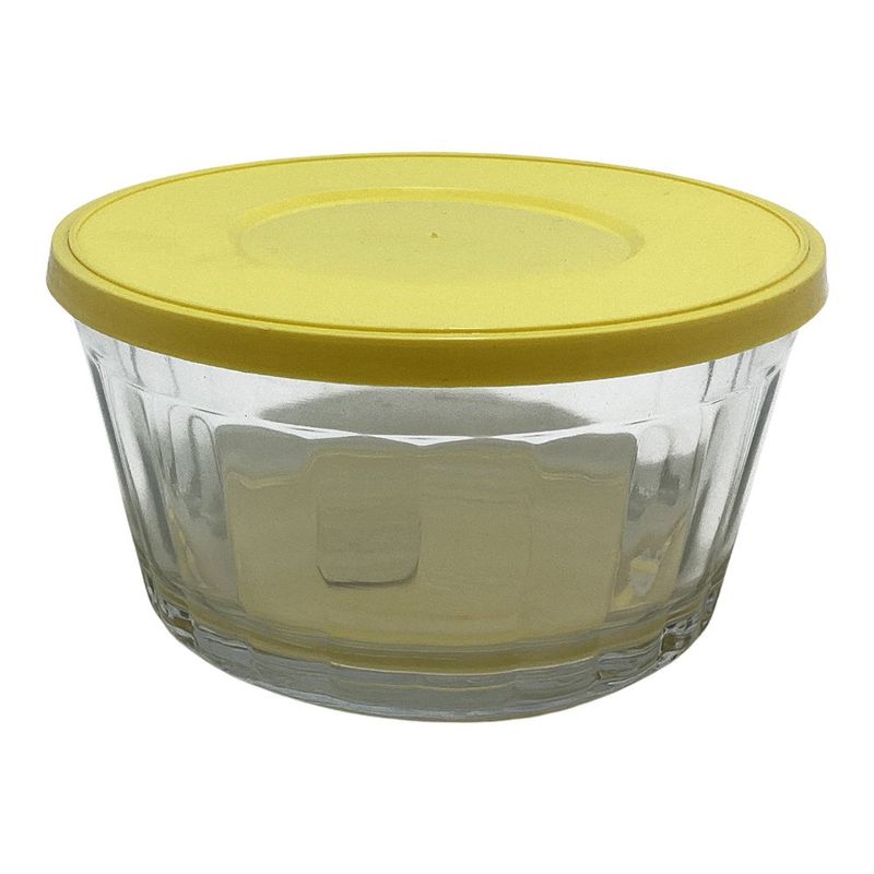 Hermético de Vidrio con Tapa Plástica