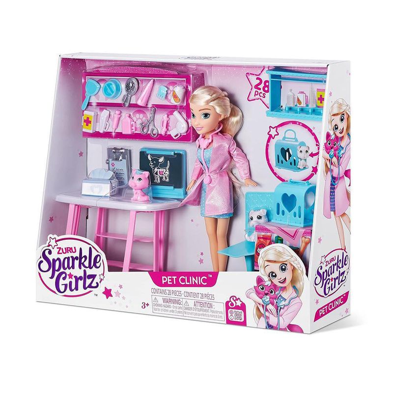 Set De Clínica Veterinaria Con Muñeca - Zuru