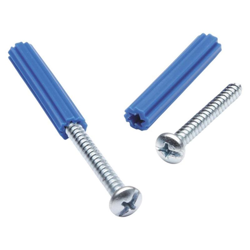 Set de Tornillos de 10 x 1 1/2 Plg con Tarugos