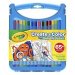Crea Y Colorea Marcadores Lavables 65 Pzas - Crayola
