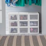 Gaveta Plástica Pequeña Transparente