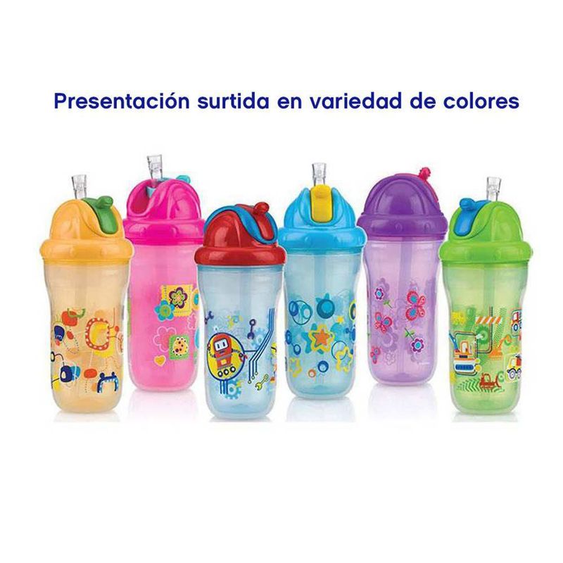 Beberito Insulado C/ Pajilla 9 Oz. - Nuby