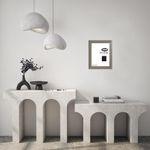 Marco para Foto Gris y Dorado