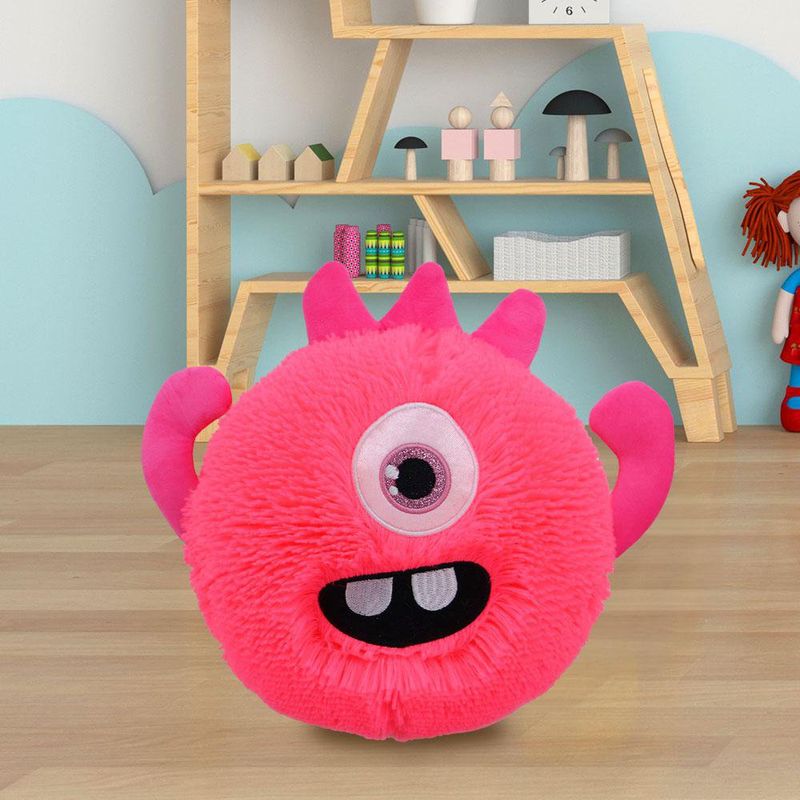 Pelota Fluffy Monstruo Rosa 23 Cm