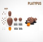 Set de 15 Latas de Arcilla Animales