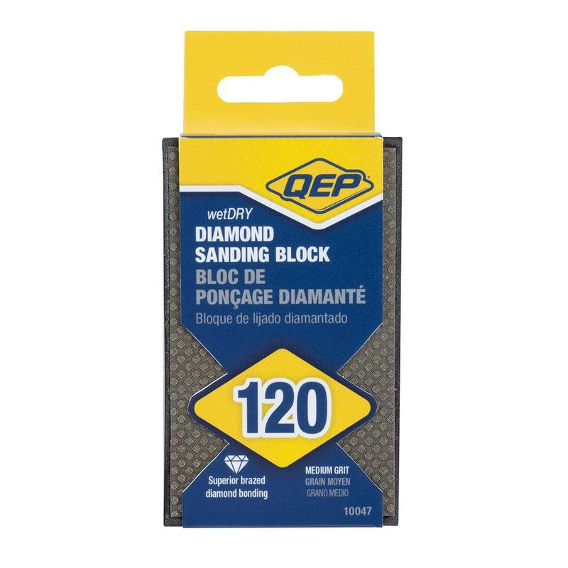 Bloque de Lijado Diamantado Negro Grano 120