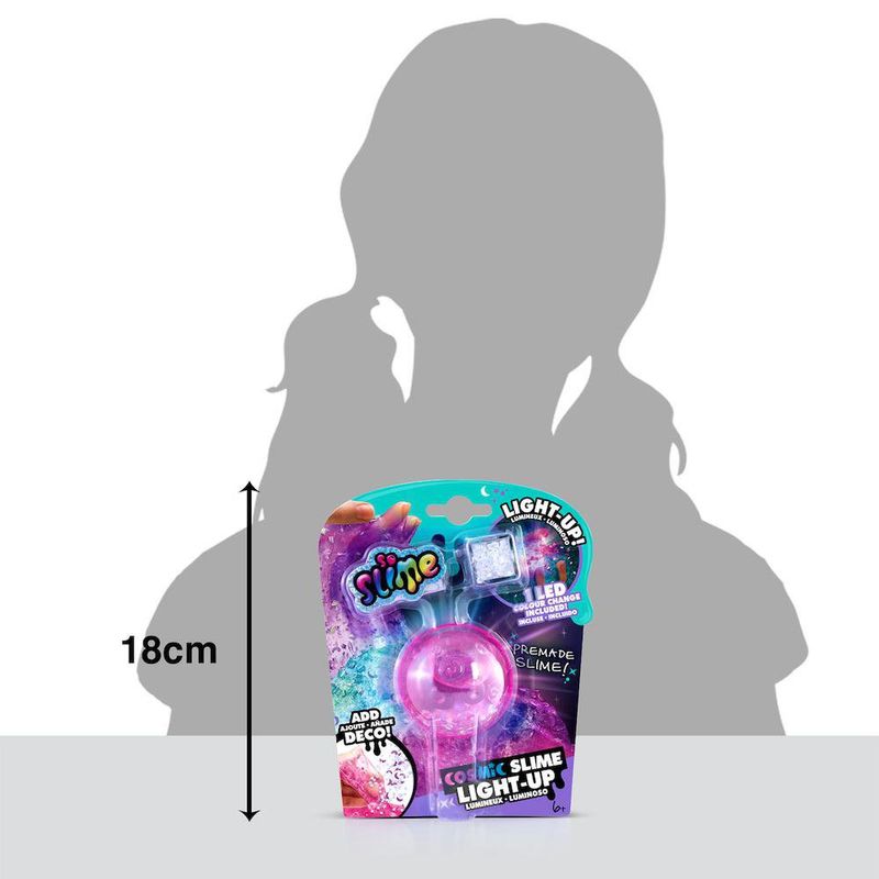 Slime Cósmico con Luz LED Colores Surtidos