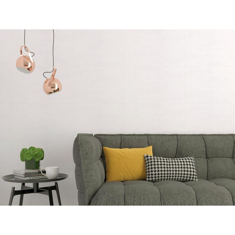 Caja de Piso Cerámico Trekking Clay White 40X60 Cm - Interceramic