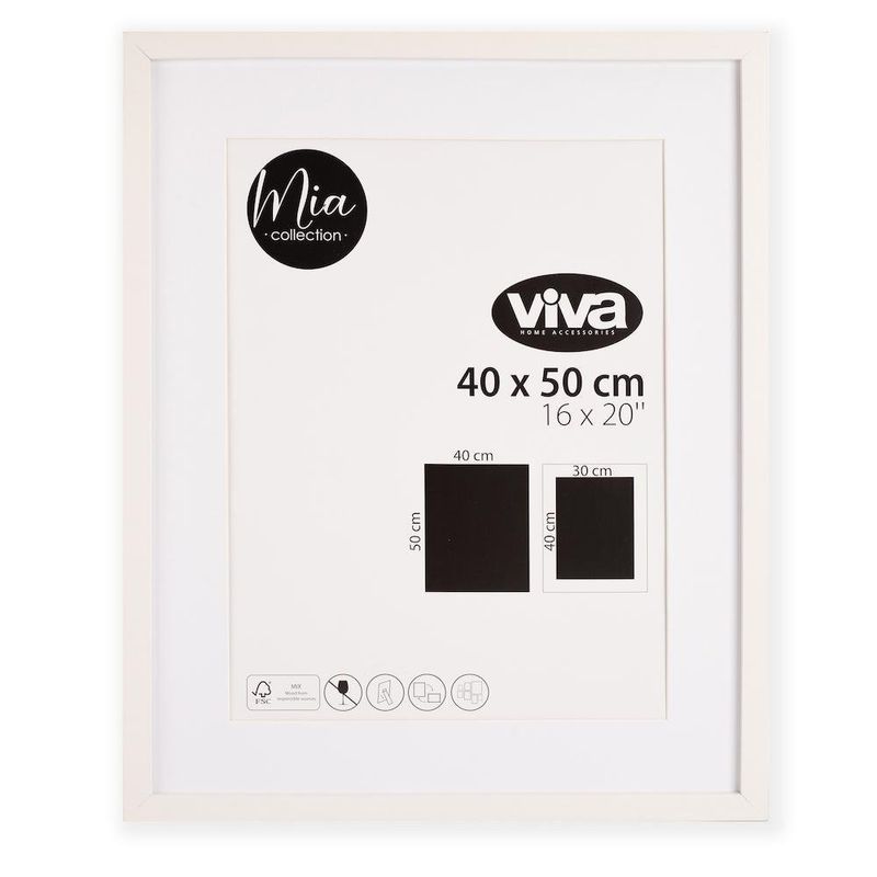 Marco para Foto Blanco