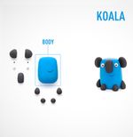 Set de 15 Latas de Arcilla Animales