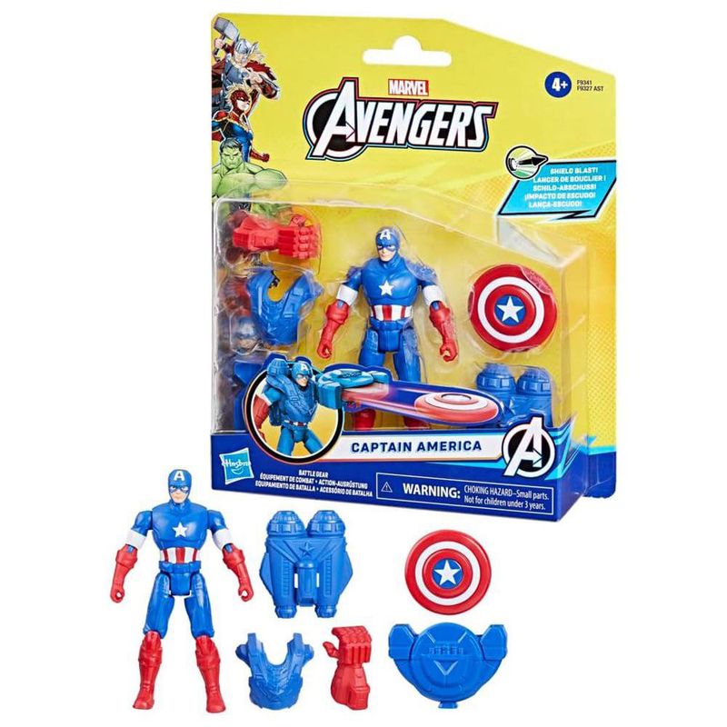 Figura de Acción Iron Man 4 Plg con Equipo de Batalla