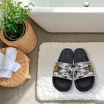 Sandalia Gris con Negro para Caballero Talla 43