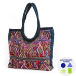 Bolsa Grande De Tela Típica Colores Surtidos