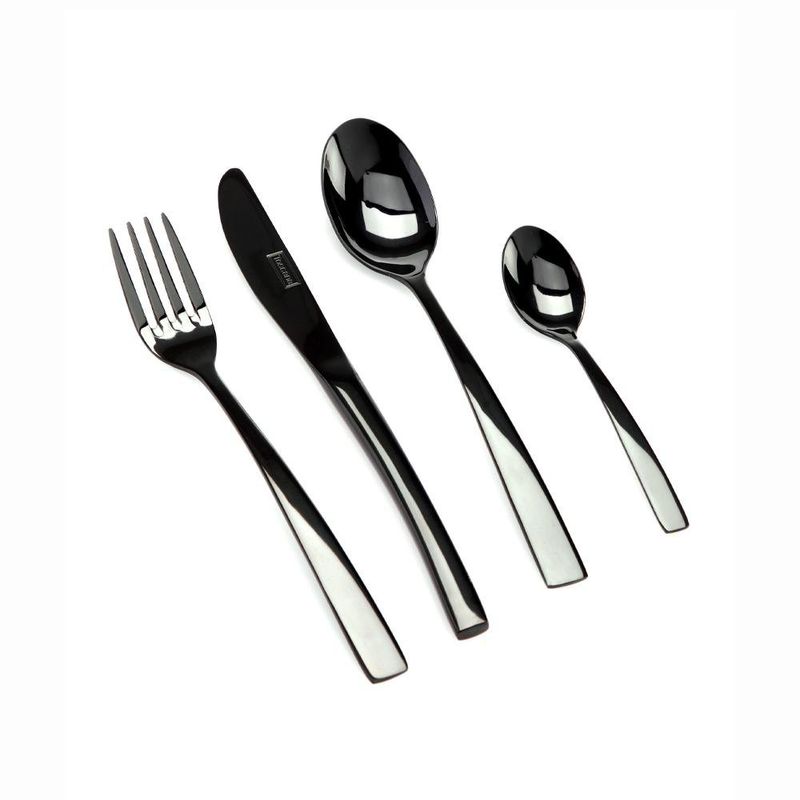 Set de 16 Cubiertos de Acero Inoxidable
