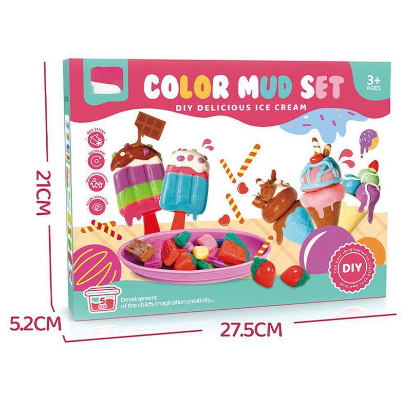 Set de Plasticina para Helados DIY