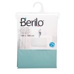 Cortina para Ducha Peva Transparente con Verde