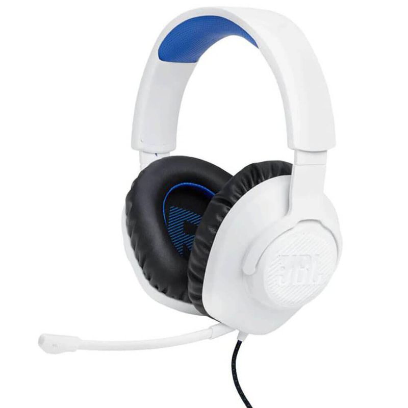 Audífonos QuantumSOUND Signature para Gaming Blanco y Azul - Jbl