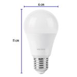 Lámpara tipo Bombilla con Sensor de Movimiento LED 9W Luz de Día - Volteck