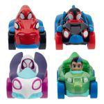Pack de 4 Vehículos Spidey