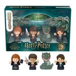 Set de 4 Figuras Coleccionables Harry Potter y La Cámara Secreta
