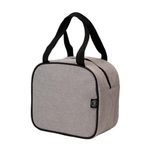 Lonchera 24x14x22 Cm Gris Oscuro - Basic City