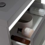 Mueble con Lavamanos Empotrable Selene Blanco 74.20X47.40X50 Cm