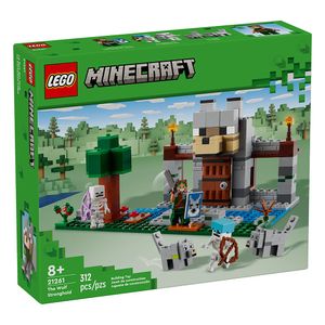 Set La Fortaleza Lobo Minecraft 312 Pzas
