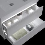 Mueble con Lavamanos Empotrable Selene Blanco 74.20X47.40X50 Cm