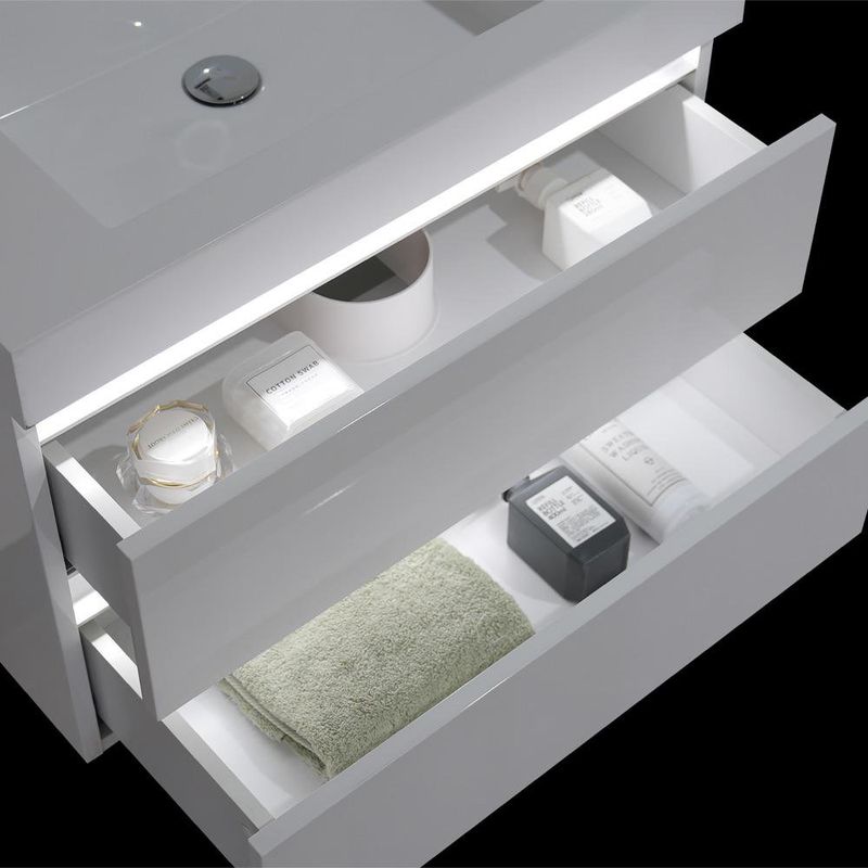 Mueble con Lavamanos Empotrable Selene Blanco 74.20X47.40X50 Cm
