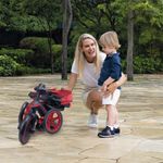 Triciclo Explorador Plegable 4 en 1 Rojo