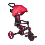 Triciclo Explorador Plegable 4 en 1 Rojo