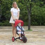 Triciclo Explorador Plegable 4 en 1 Rojo