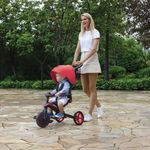 Triciclo Explorador Plegable 4 en 1 Rojo