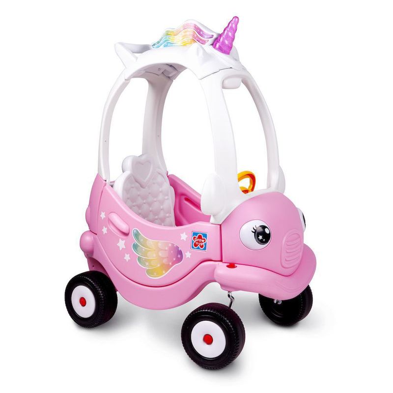 Carrito Coupe Unicornio y Bocina Brillante.