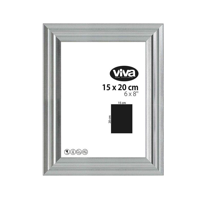 Marco para Foto Plateado